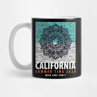 California Summer Time 2020 Wild Love Party Mug